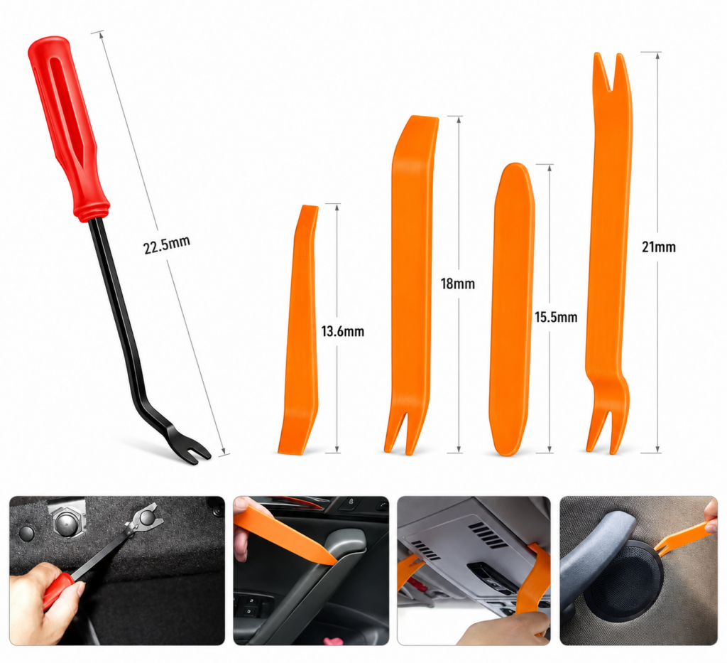 KIT VINCHAS MULTIMARCA 800 CLIPS + HERRAMIENTAS - imagen