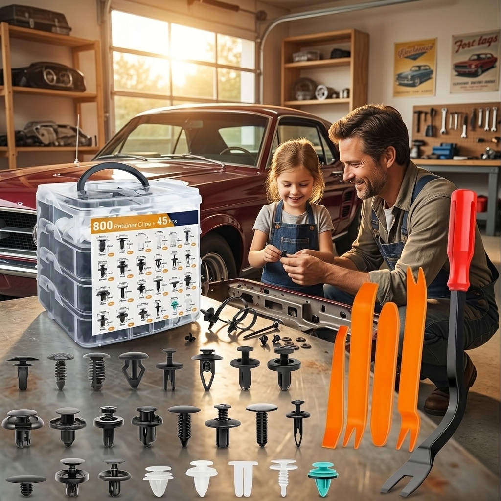 KIT VINCHAS MULTIMARCA 800 CLIPS + HERRAMIENTAS - imagen