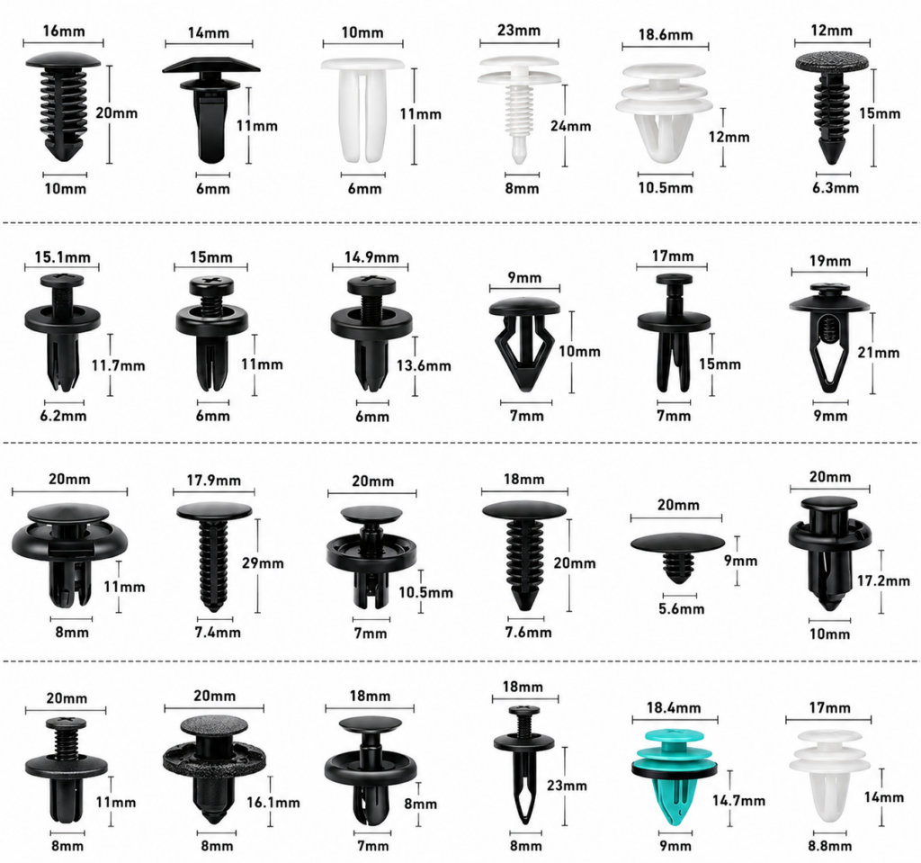KIT VINCHAS MULTIMARCA 800 CLIPS + HERRAMIENTAS - imagen